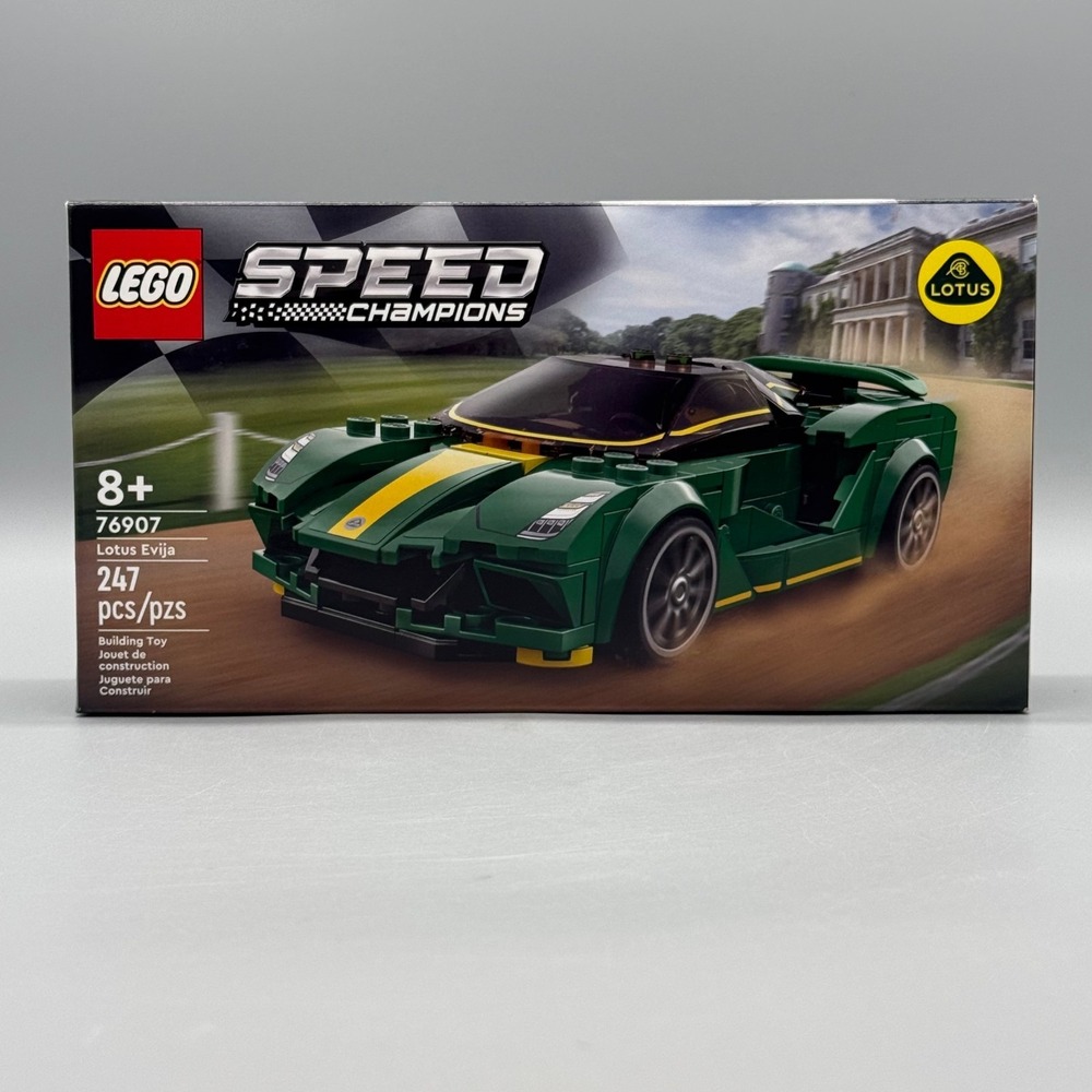 Lego #76907 Lotus Evija Speed Champions Retired Brand New Factory Sealed